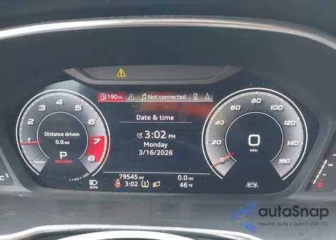 2020 Audi Q3 Premium Plus 45 Tfsi S Line Quattro Tiptronic z USA, uszkodzony, nr VIN WA1EECF34L1091728